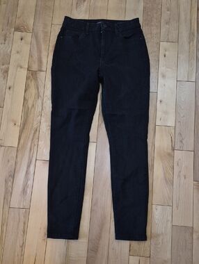 Guess Women's Size 28 Black Skinny High-Rise Jeans